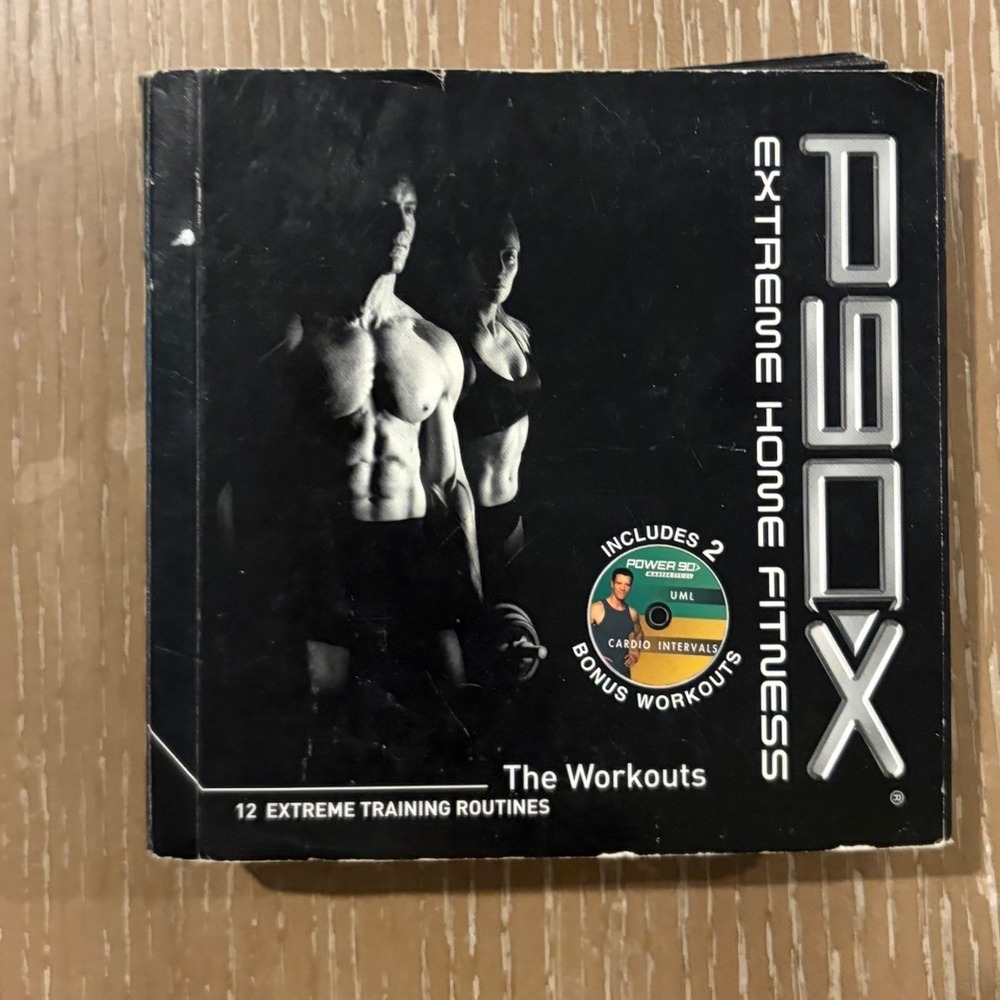 P90X Extreme Home Fitness The Workouts Exercise 13 DVD Disc Set Incomplete